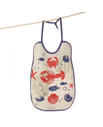 Sort pentru copii imprimat, Crustacee, alb-gri - SIMONA'S COOKSHOP